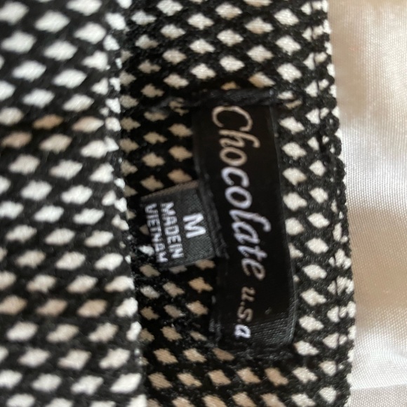 Black and White Trousers - Picture 2 of 2